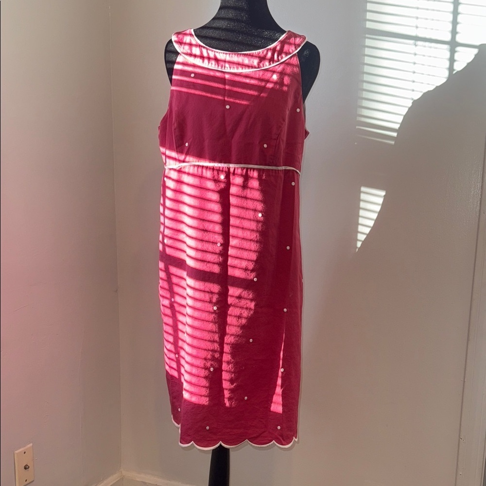 Ann Taylor Petites Red and White Apparel - Picture 2 of 8